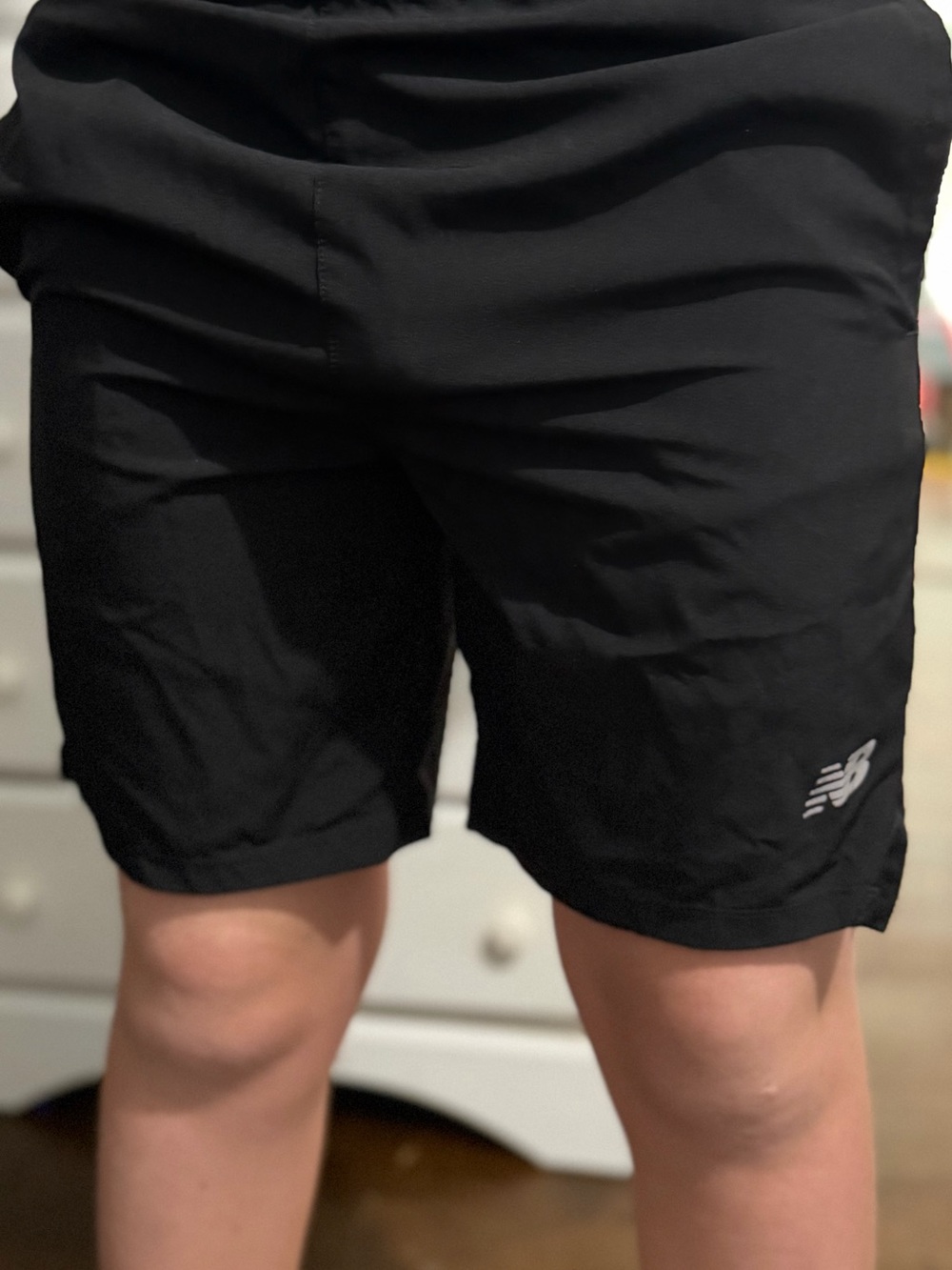 New Balance Boy’s Black Athletic Shorts